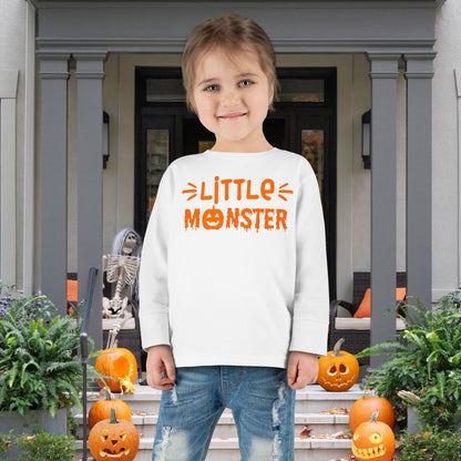 Little Monster Toddler Long Sleeve Tee