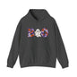 Cute Floral Boo w/Ghost Heavy Blend™ Hooded Sweatshirt