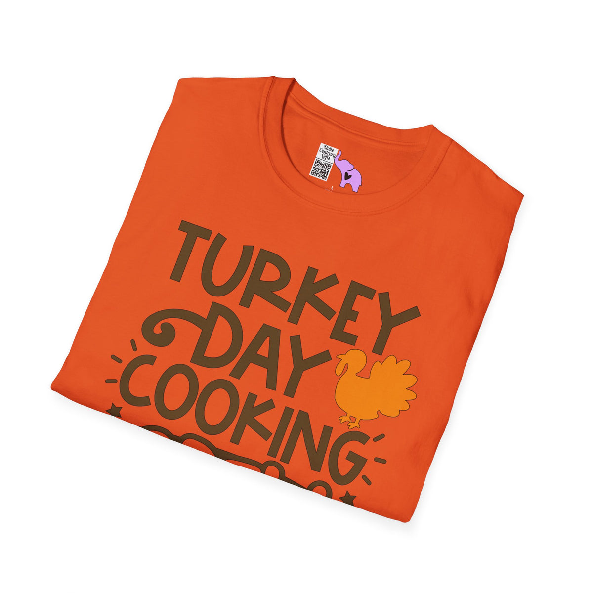 Turkey Day Cooking Crew Adult T-shirt