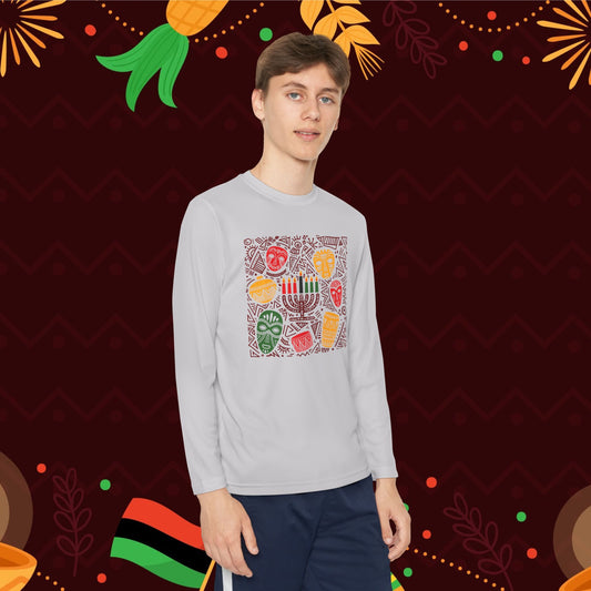 Kwanzaa Traditions Youth Long Sleeve Tee