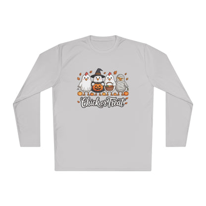 Chick or Treat Adult Long Sleeve Tee