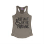 Just In It For The Parking (Wheelchair User) Women's Ideal Racerback Tank