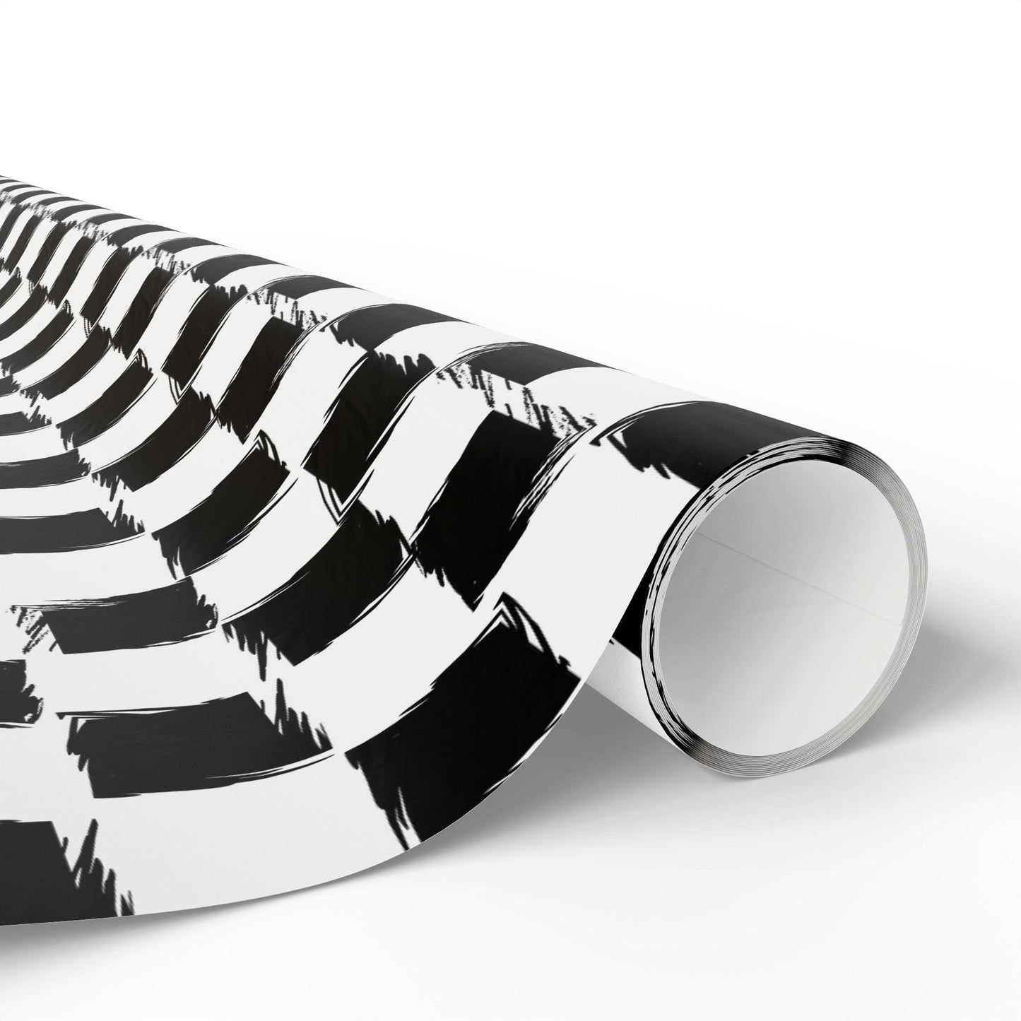 Distorted Check Wrapping Paper
