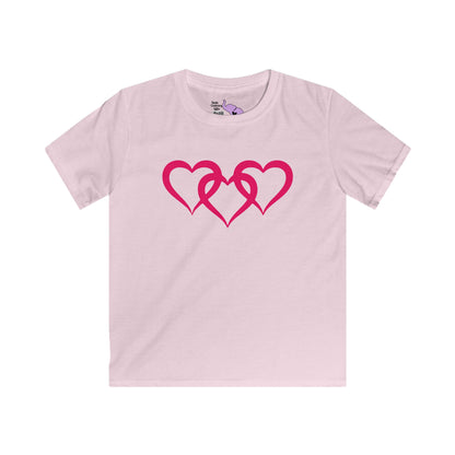 Triplet Heart Youth Softstyle Tee