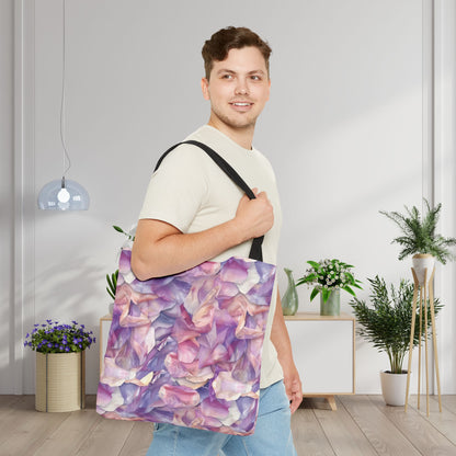 Ethereal Bloomscape Canvas Tote Bag