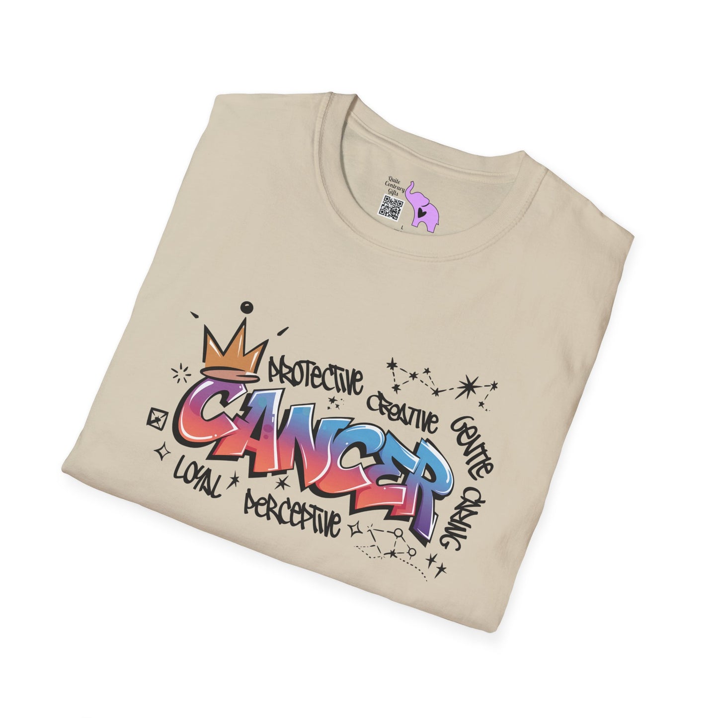 Cancer Street Art Adult T-shirt