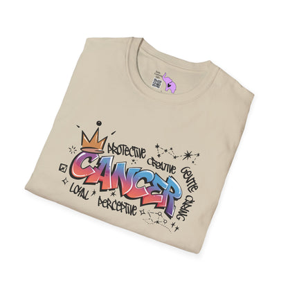 Cancer Street Art Adult T-shirt