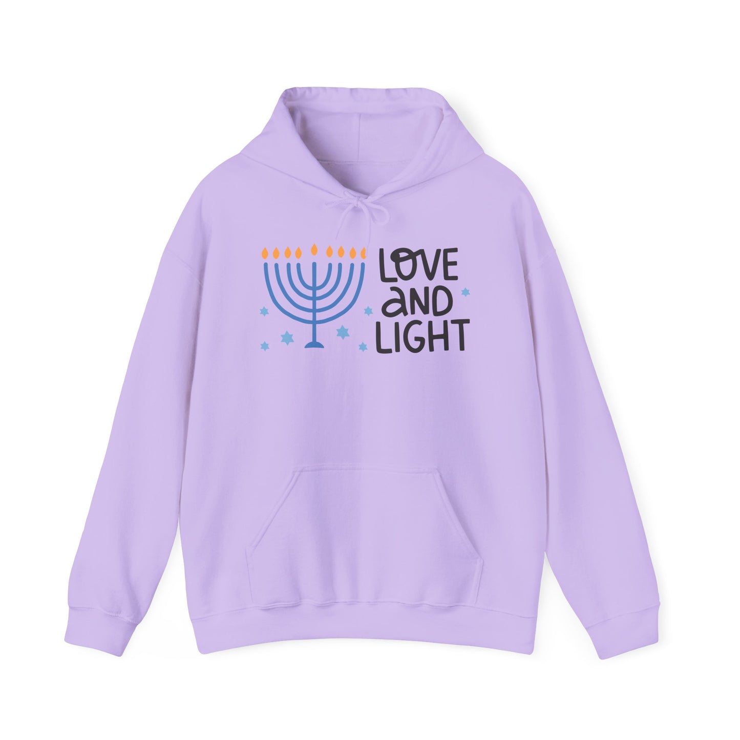 Hanukkah Love & Light Heavy Blend™ Hooded Sweatshirt