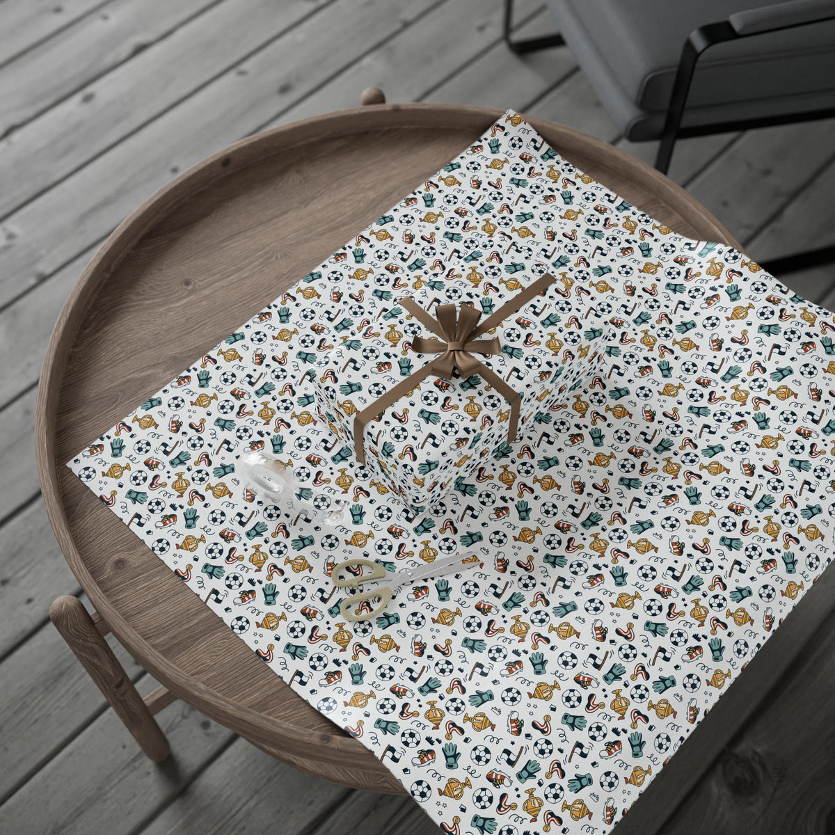 Little Soccer Legends Wrapping Paper
