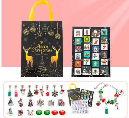 Gold-plated & Silver 24 Set Advent Calendar