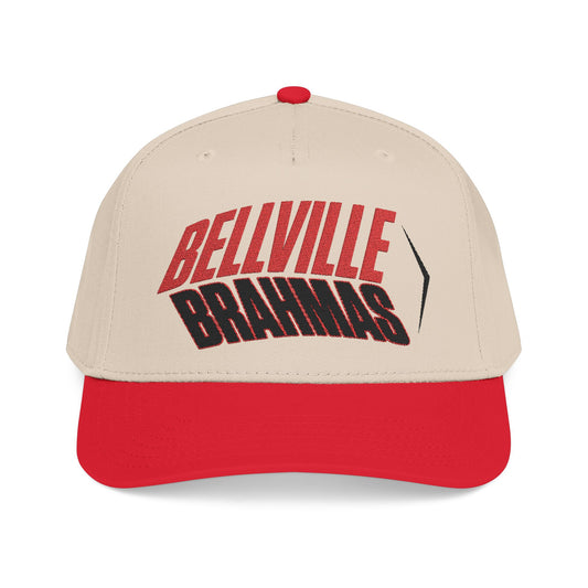 Bellville Brahmas (Angled) Mid Profile Baseball Cap