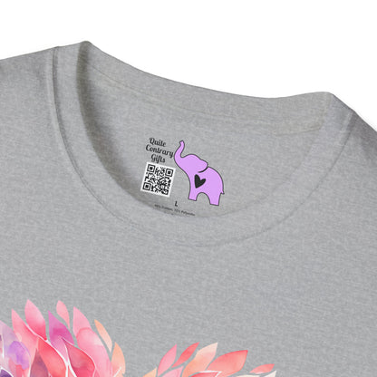 Feathery Heart Adult T-shirt