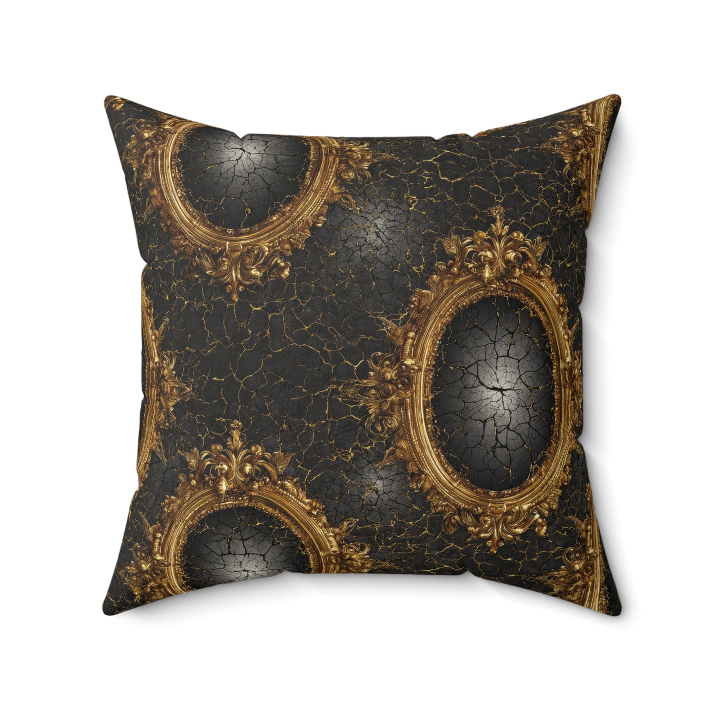 The Broken Gallery Throw Pillow
