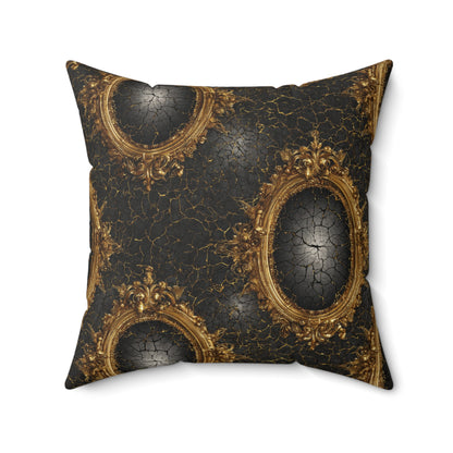 The Broken Gallery Throw Pillow