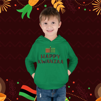 Happy Kwanzaa (Kinara) Toddler Hoodie
