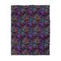 Trippy Mushrooms Microfiber Duvet Cover