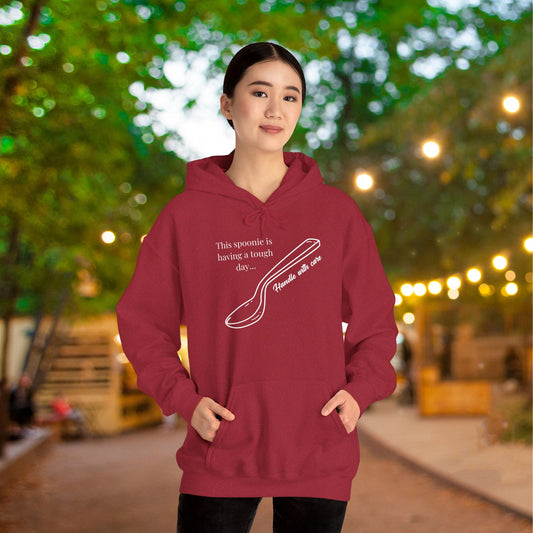 This Spoonie Is Having A Tough Day  Heavy Blend™ Hooded Sweatshirt