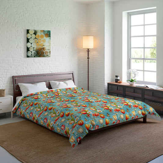 Butterfly Bloom Basic Bedding Set