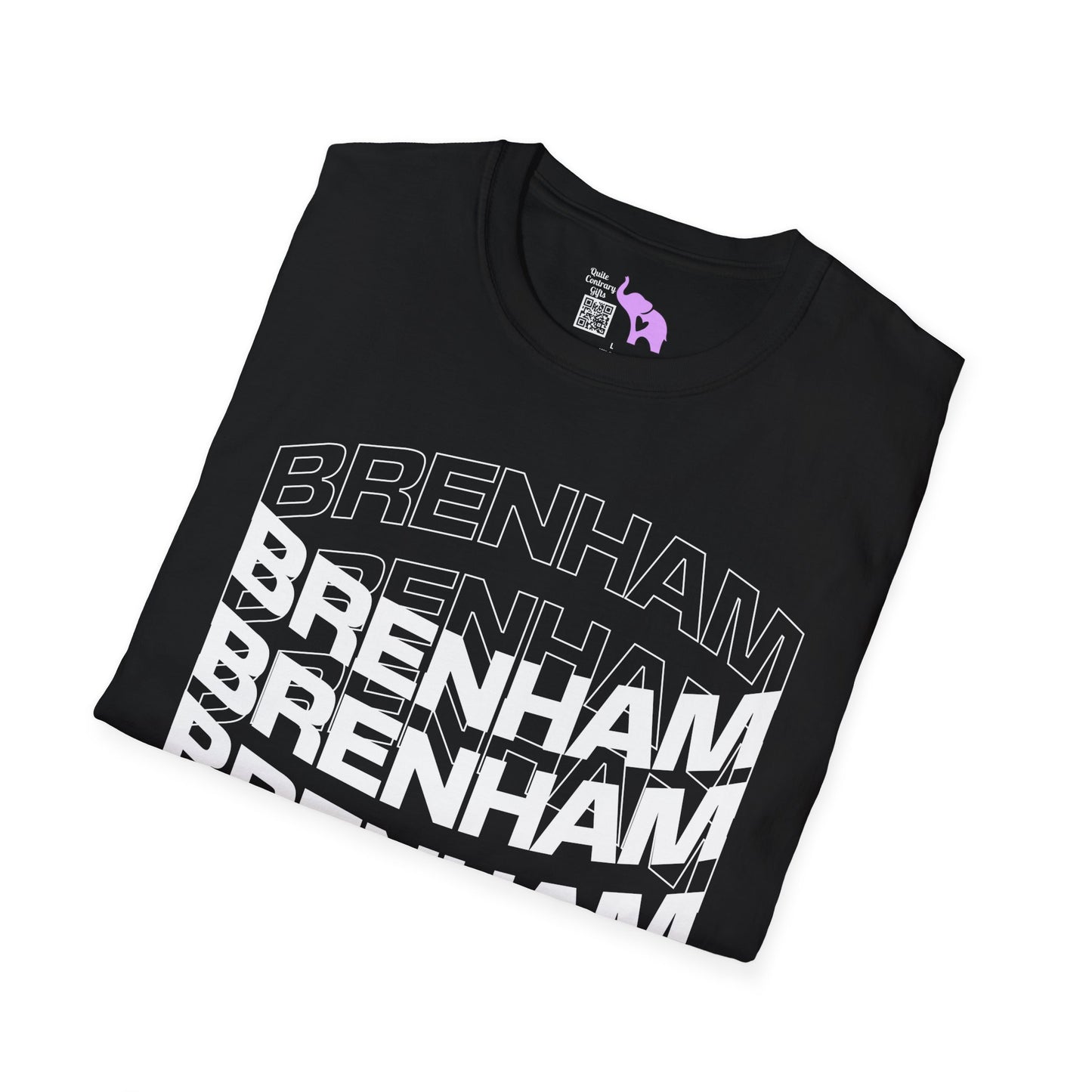 Brenham (Triple Arched) Texas Adult Unisex Tshirt