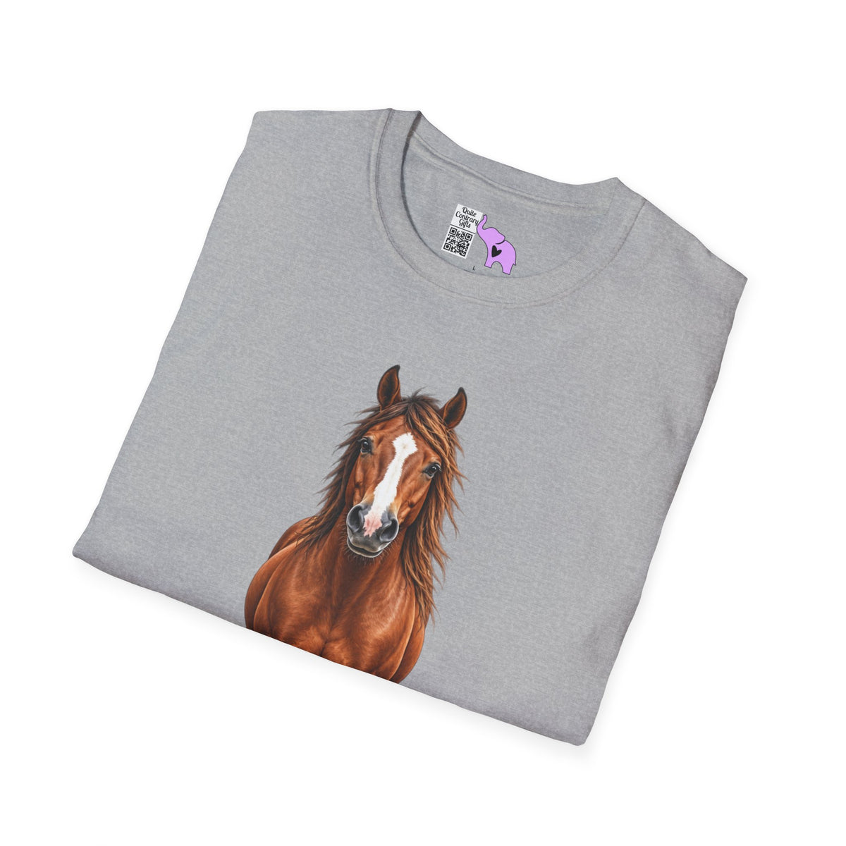 ""Front to Back Horse Lover Adult T-shirt