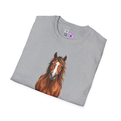 ""Front to Back Horse Lover Adult T-shirt