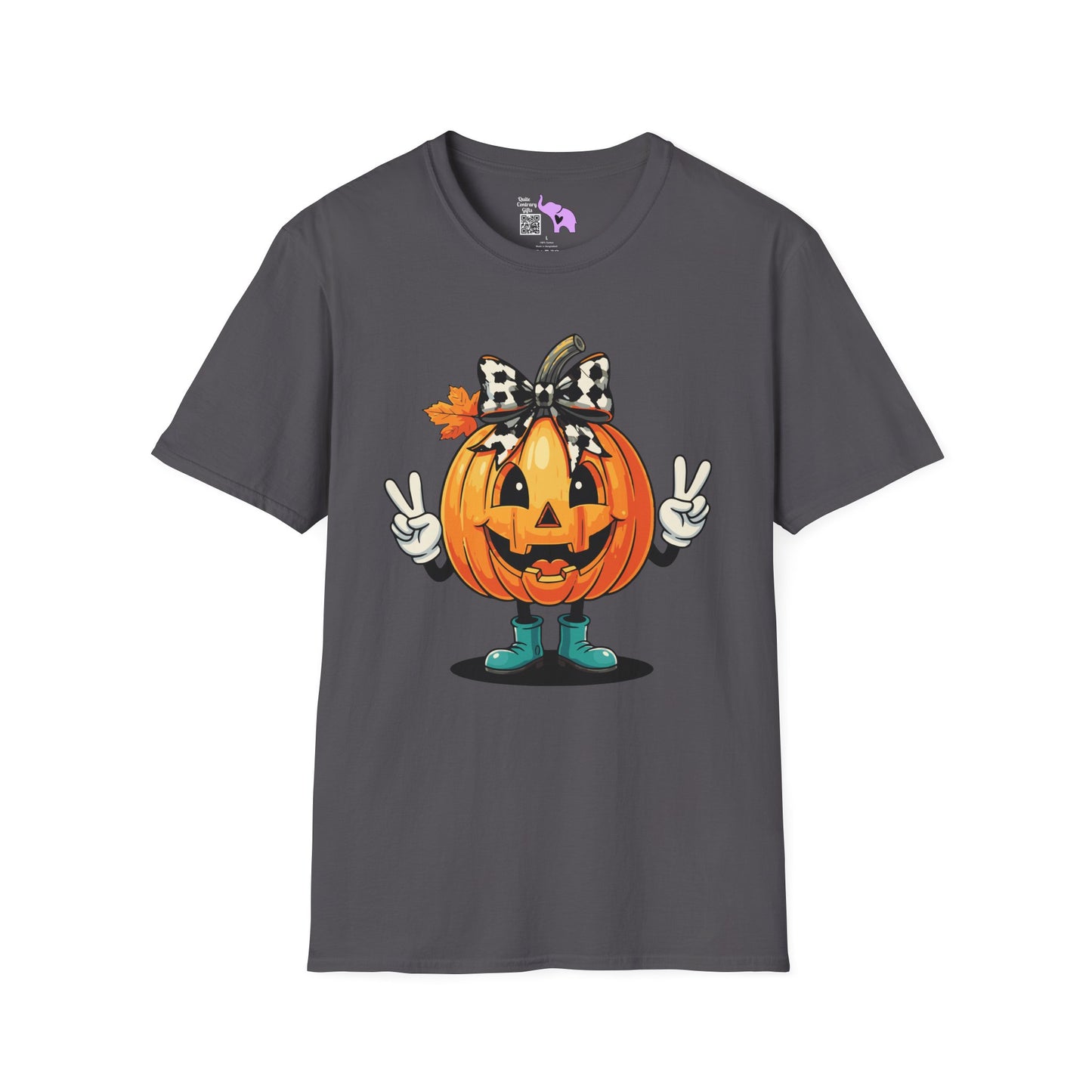 Pumpkin Peace Adult T-shirt