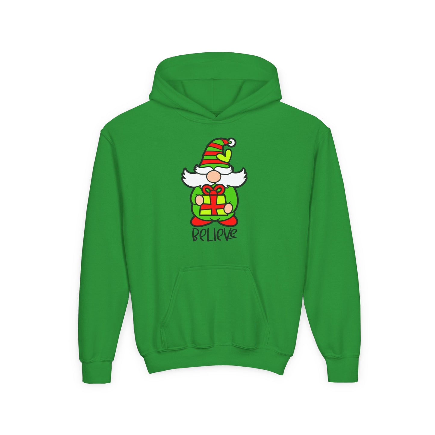 Believe Gnome Youth Hoodie