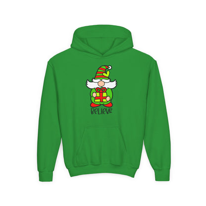 Believe Gnome Youth Hoodie