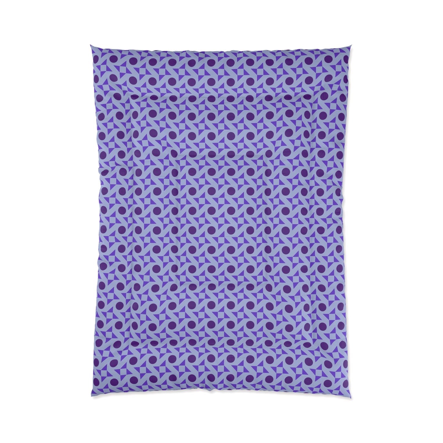 Violet Pinwheels Comforter