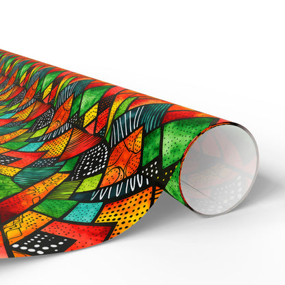 Unity Glow Kwanzaa Wrapping Paper