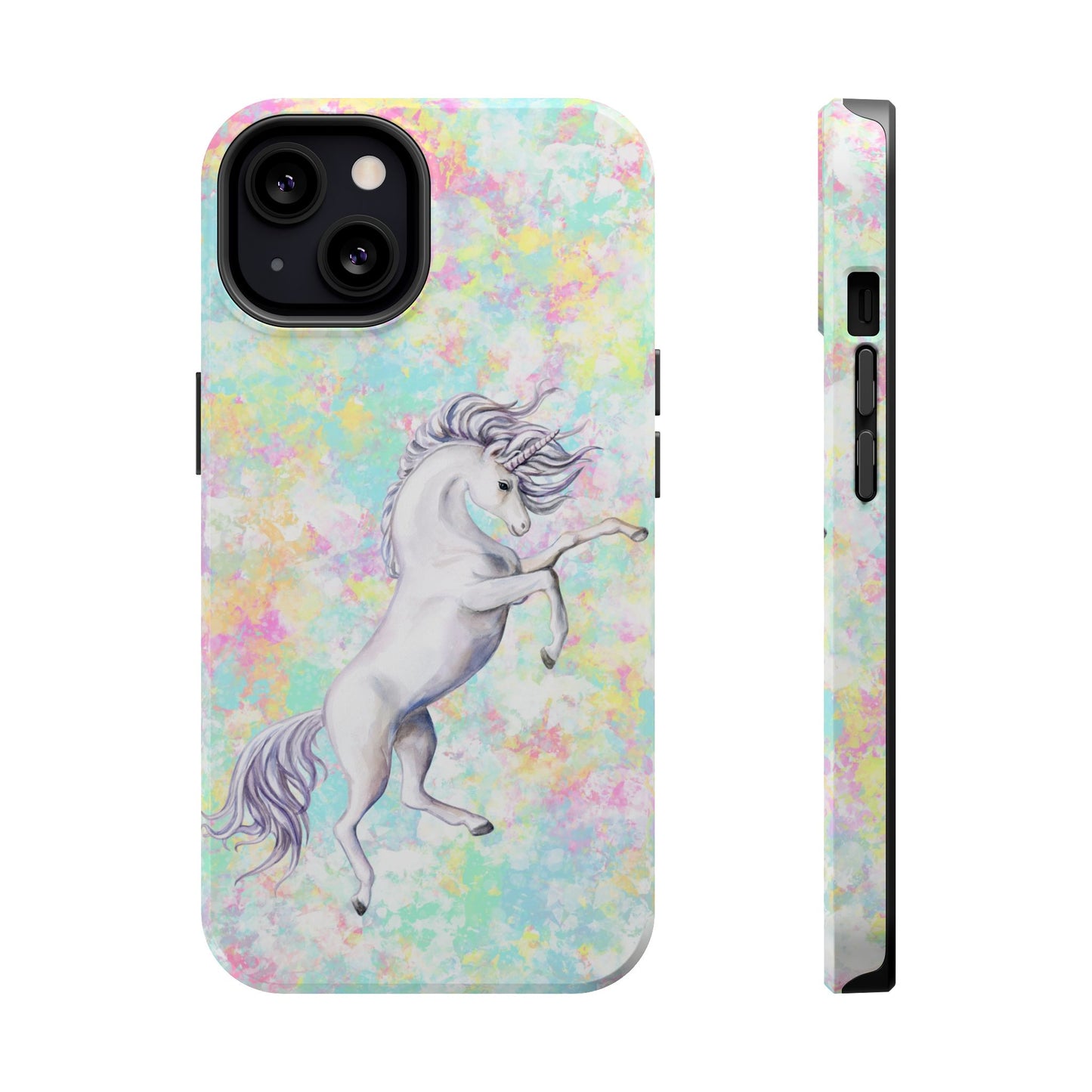 Pastel Pegasus MagSafe® Compatible Tough Case for iPhone