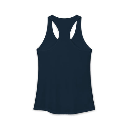 The Voice of the Ocean Speaks to the Soul Women's Ideal Racerback Tank