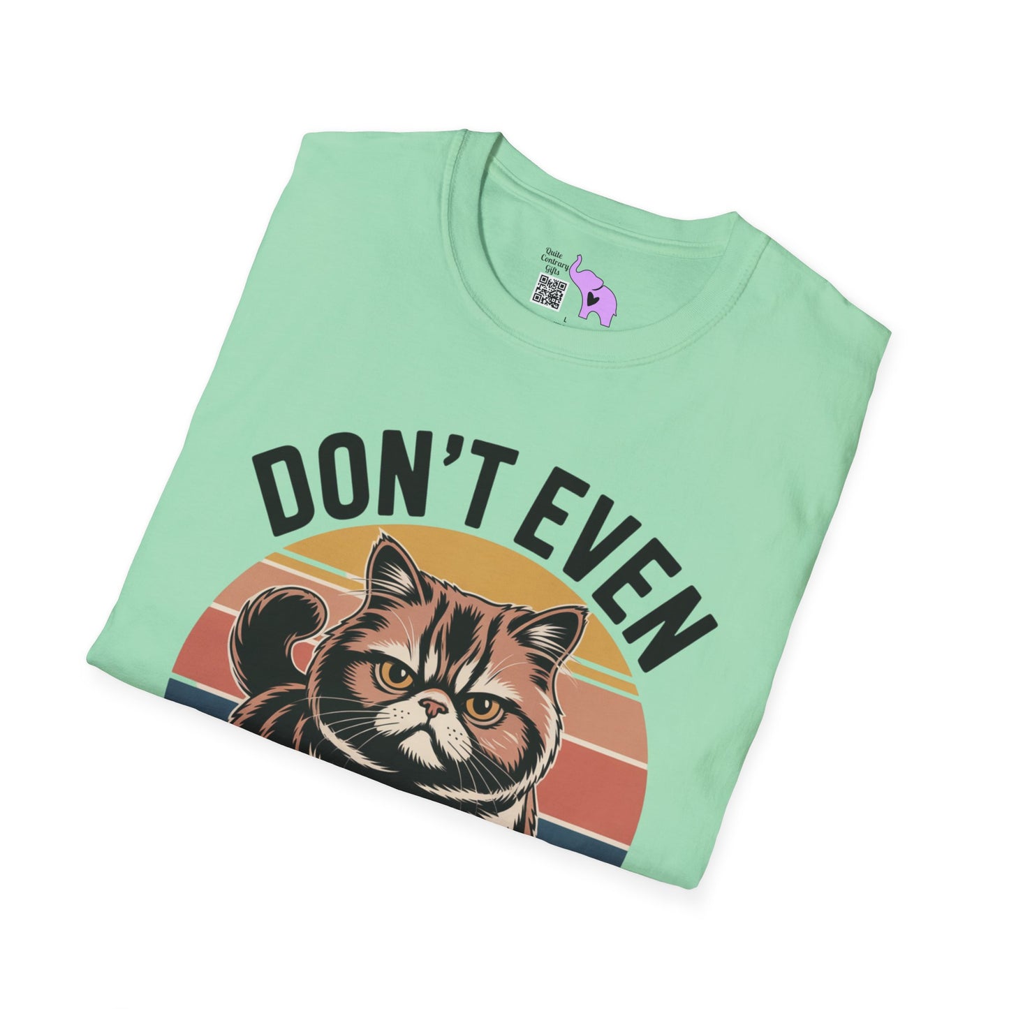 Don't Even Talk To Me (Grumpy Cat) Adult T-shirt