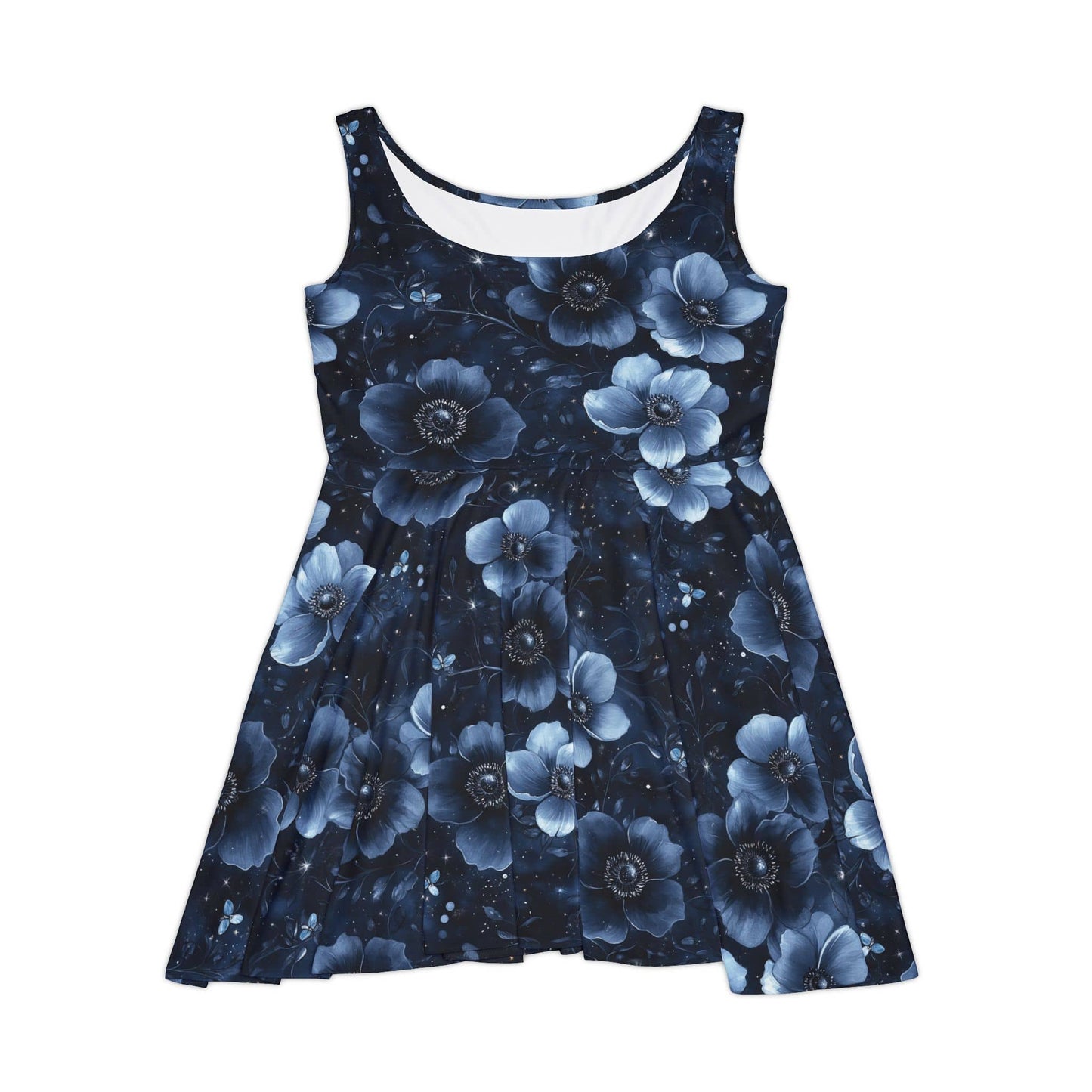 Midnight Blossoms Women's Skater Dress