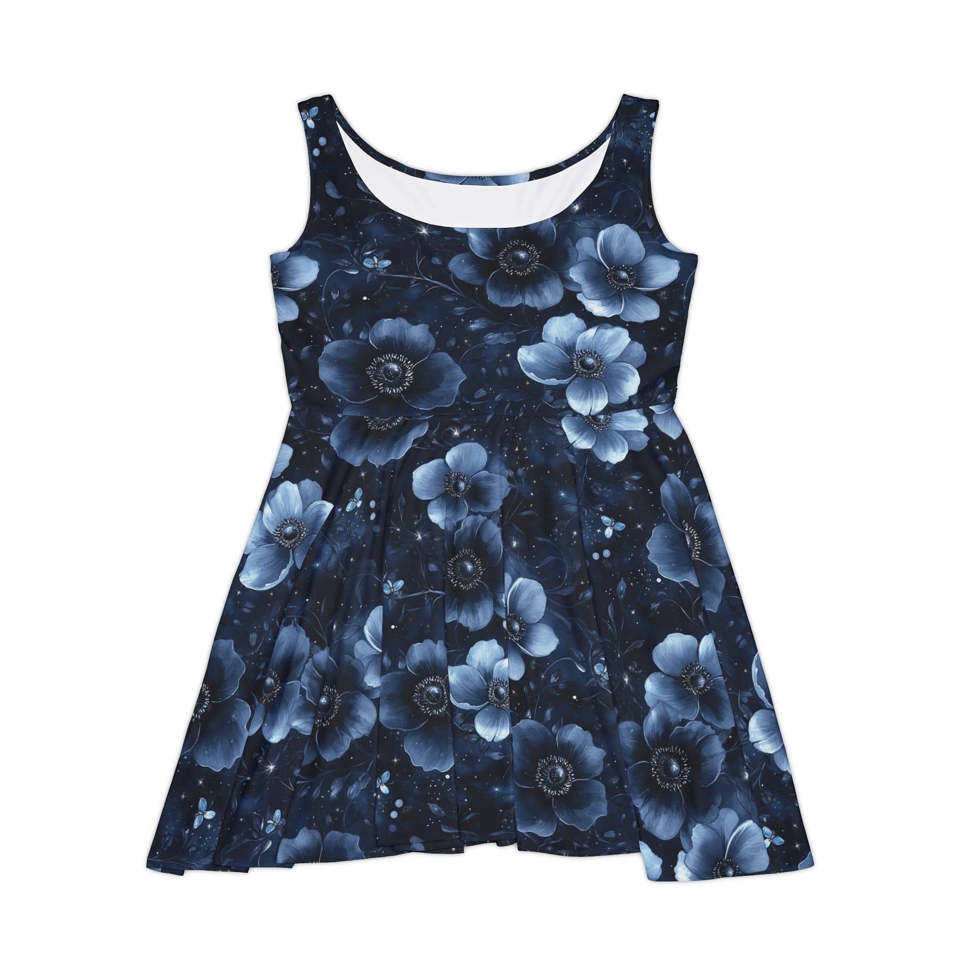 Midnight Blossoms Women's Skater Dress