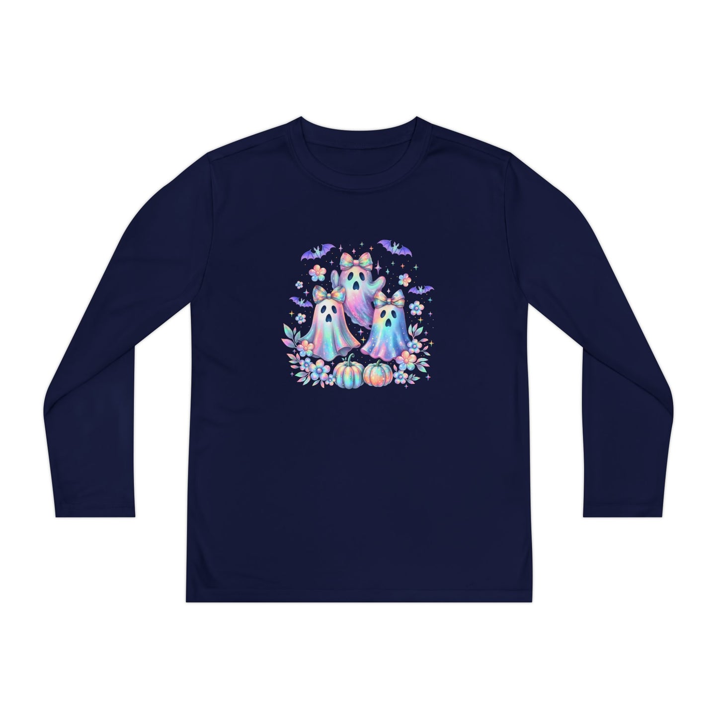Haunted in Pastels Youth Long Sleeve Tee