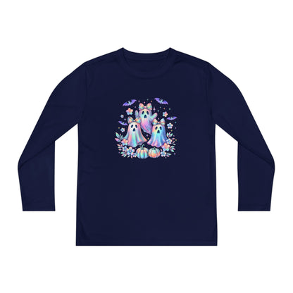 Haunted in Pastels Youth Long Sleeve Tee
