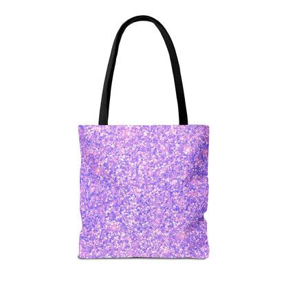 Lavender Crystal Canvas Tote Bag
