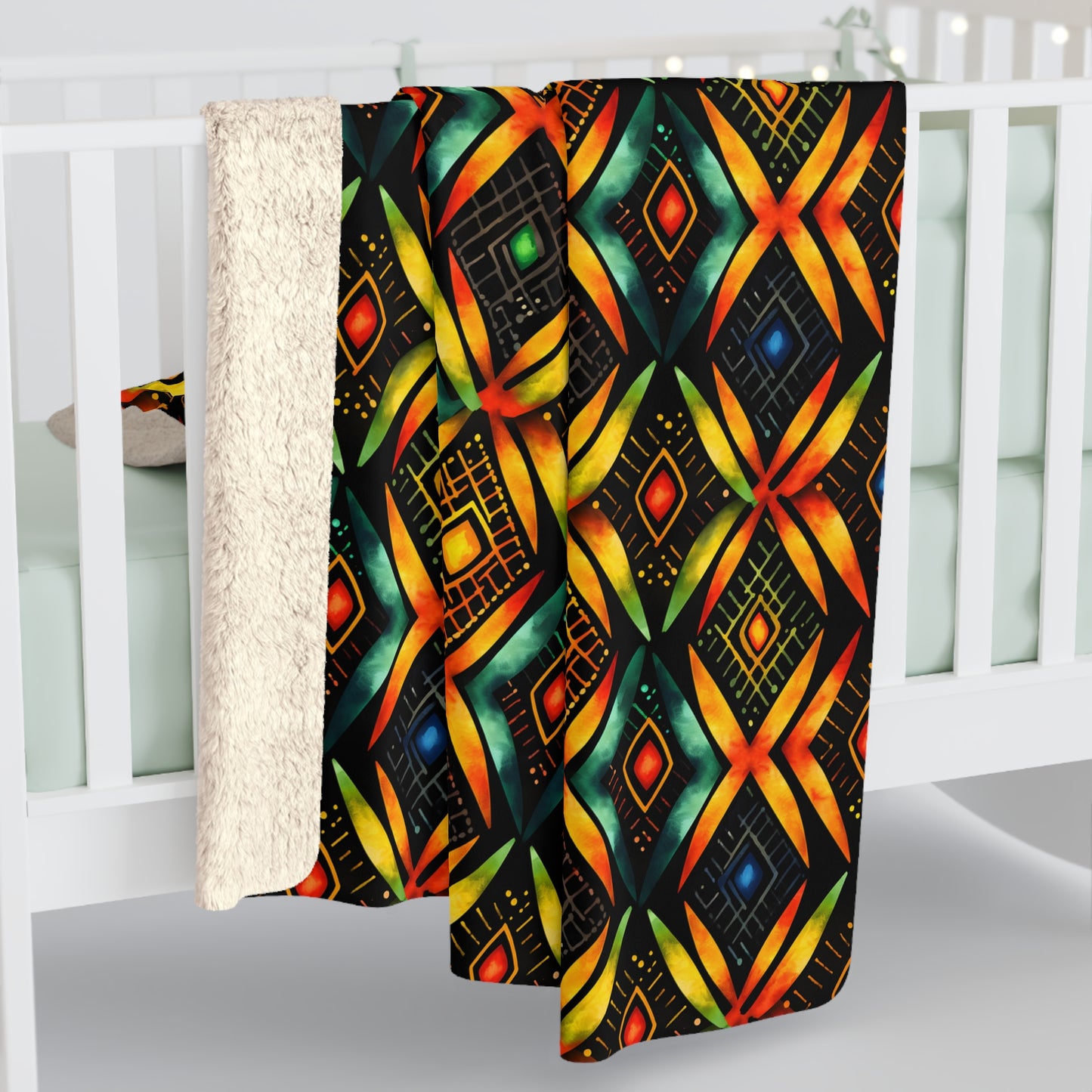 Legacy Lines Sherpa Fleece Blanket