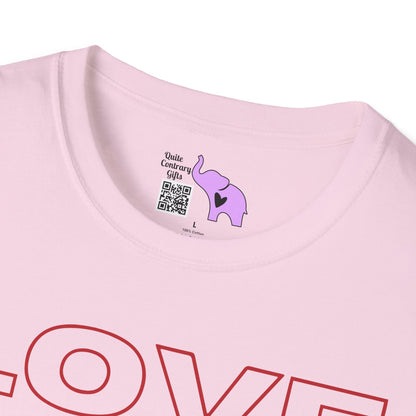 Love x4 Adult T-shirt