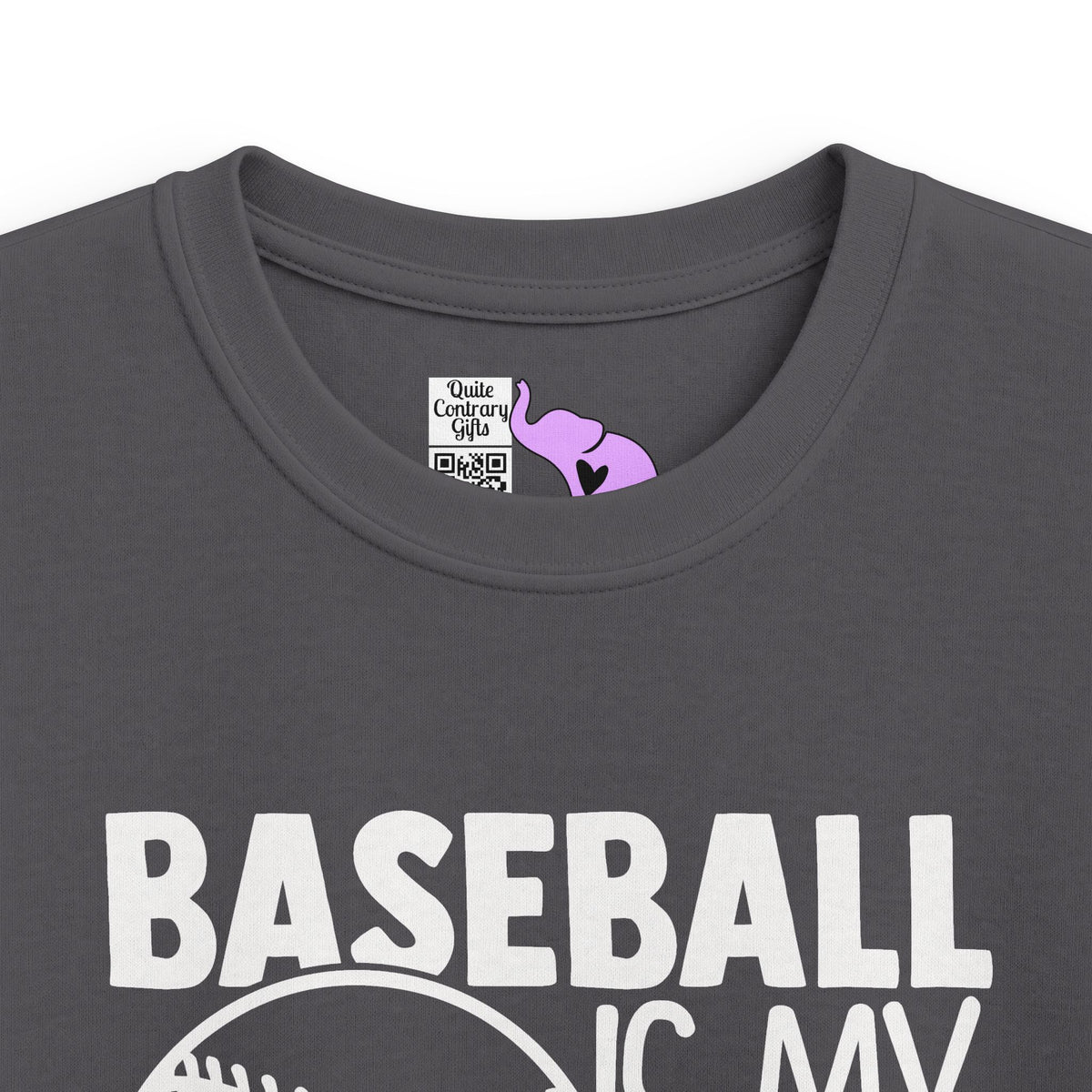 Baseball Is My Favorite Season Youth Softstyle Tee
