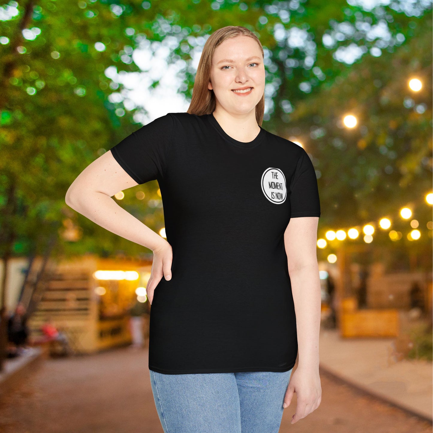 The Moment is Now Adult T-shirt