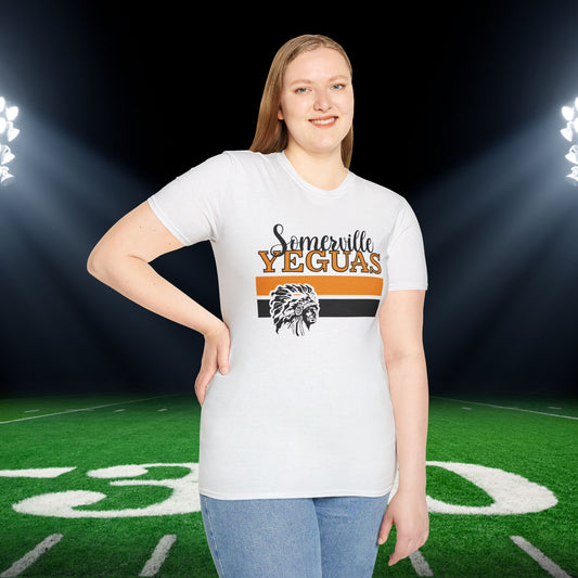 Somerville Yeguas w/Mascot Adult T-shirt