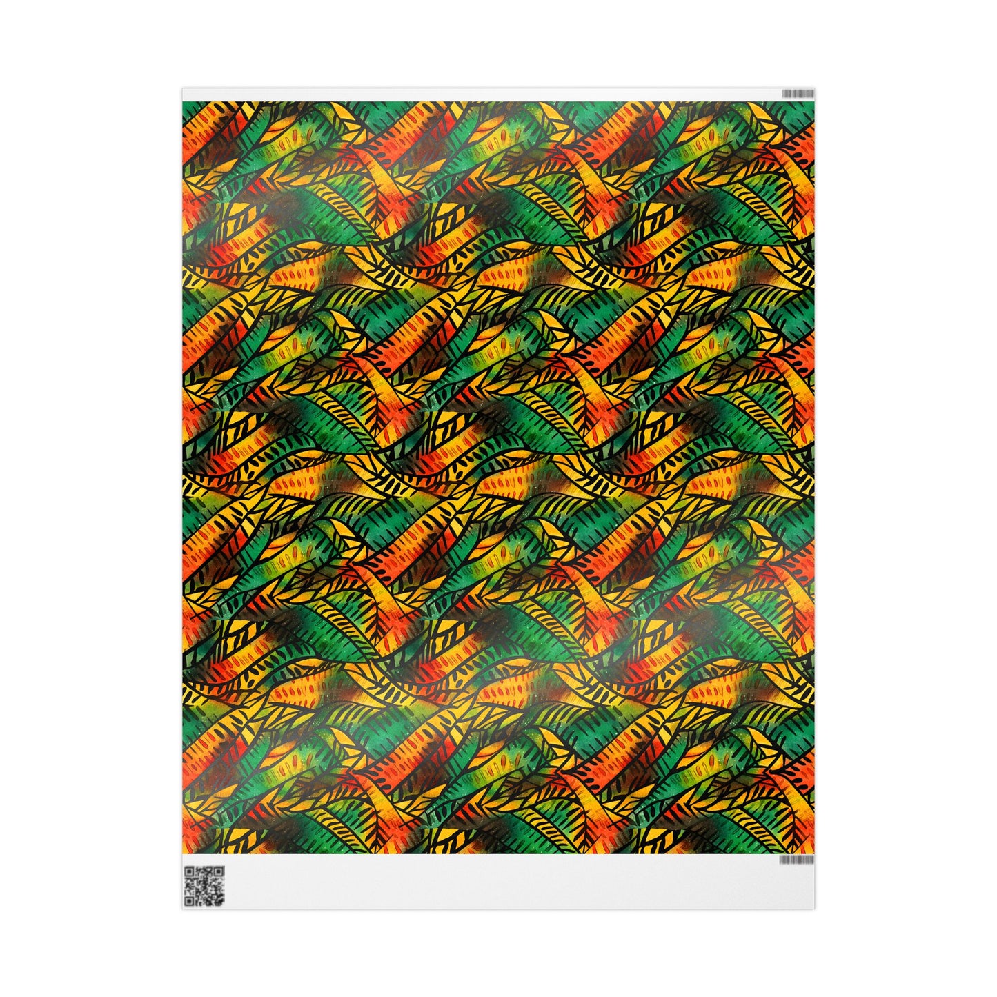 Kuumba Spark Kwanzaa Wrapping Paper
