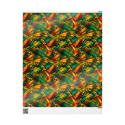 Kuumba Spark Kwanzaa Wrapping Paper