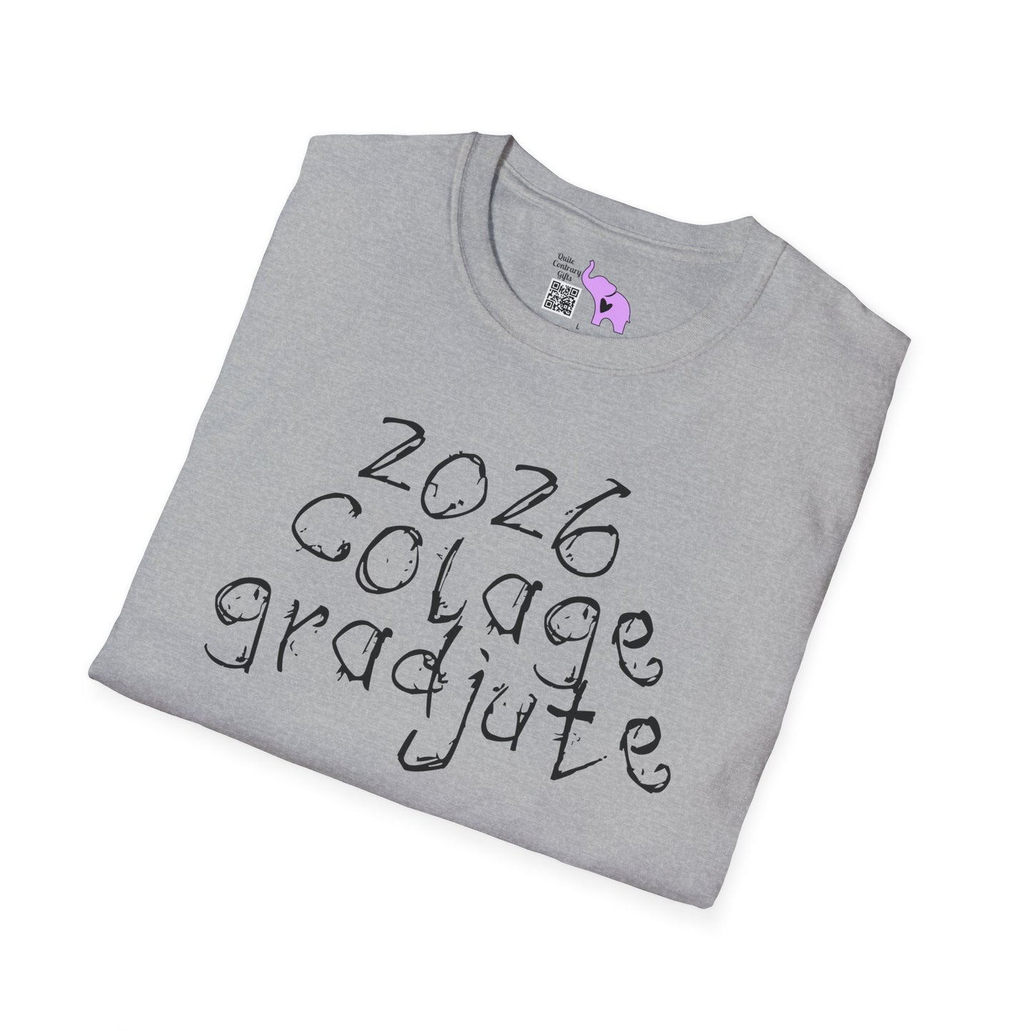 Colage Gradjute 2026 Adult T-Shirt