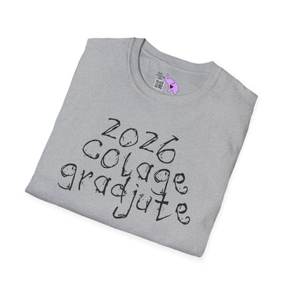 Colage Gradjute 2026 Adult T-Shirt