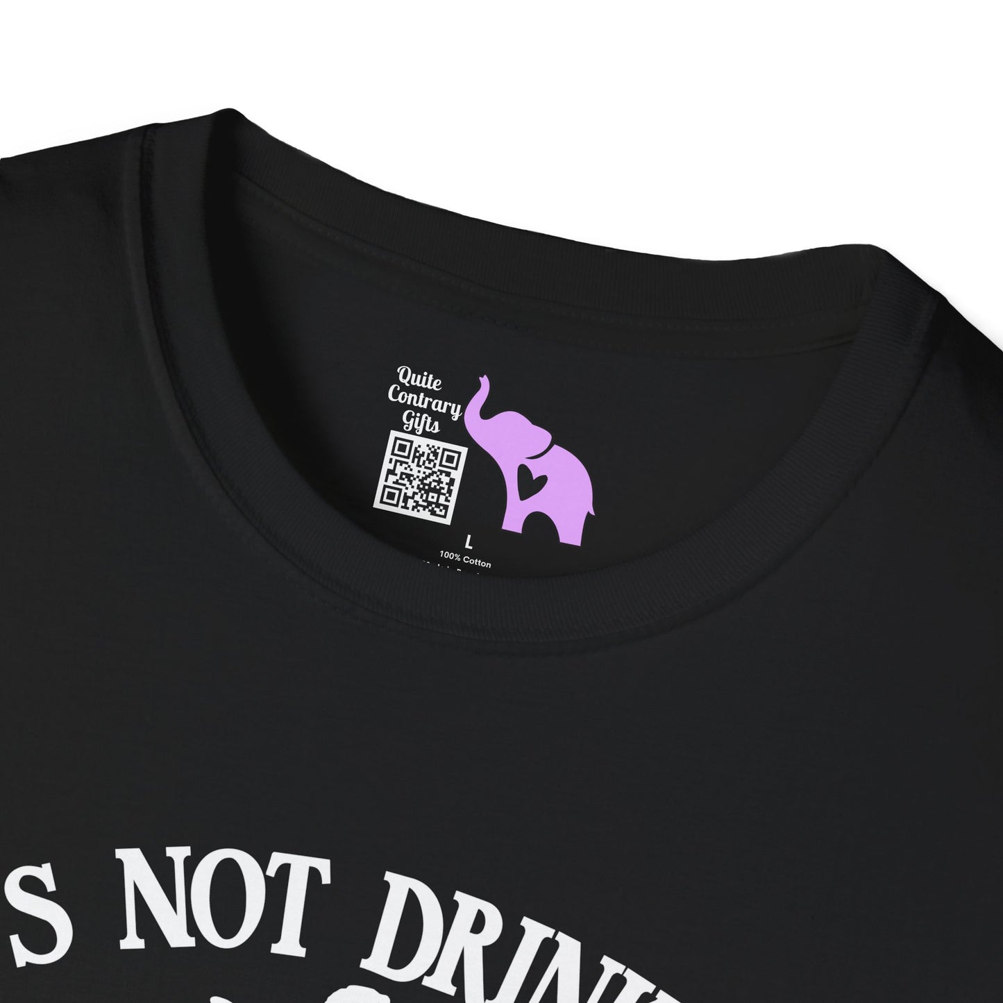 It's Not Drinking Alone If Your Dog Is Home Adult T-shirt