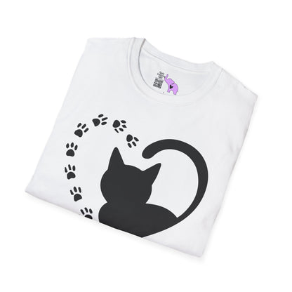 Paws of Love Adult T-shirt