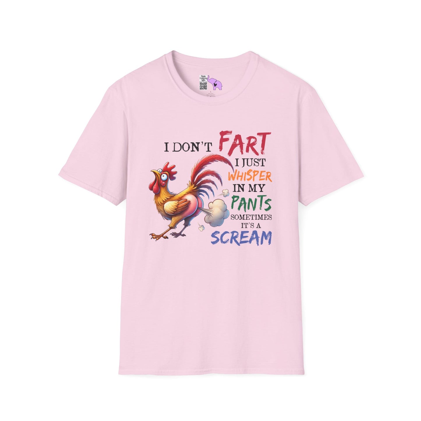 I Don't Fart I Just Whisper in my Pants... Adult T-shirt